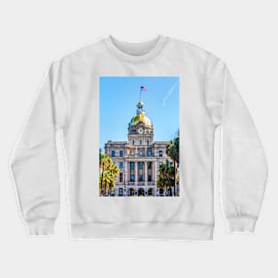 Capitol Building in Savannah Crewneck Sweatshirt